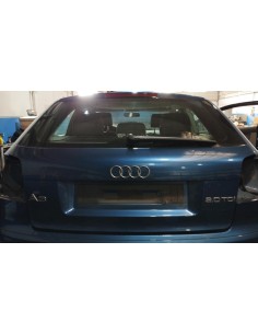 Recambio de porton trasero para audi a3 (8p) 2.0 tdi referencia OEM IAM 8P3827023AC COLOR AZUL 
