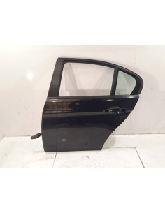 Recambio de puerta trasera izquierda para bmw serie 3 berlina (e90) 2.0 16v diesel referencia OEM IAM 41007203647 COLOR NEGRO 