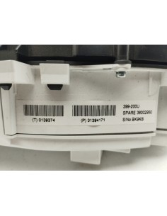 Recambio de cuadro instrumentos para volvo v40 kinetic referencia OEM IAM 31394171   2