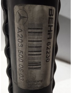 Recambio de radiador agua para mercedes-benz clase c (w203) familiar 2.2 cdi cat referencia OEM IAM A2035000603   2