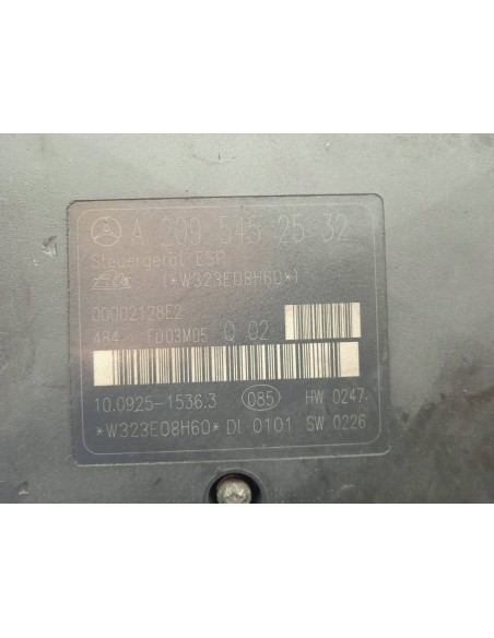 Recambio de abs para mercedes-benz clase c (w203) familiar 2.2 cdi cat referencia OEM IAM A2095452532  