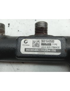 Recambio de rampa inyectora para peugeot expert kasten 2.0 hdi cat (rhk / dw10uted4) referencia OEM IAM 9681649580   2