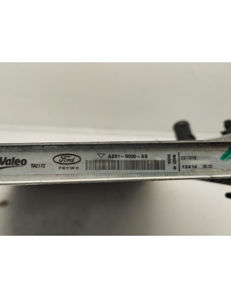 Recambio de radiador agua para ford ka+ ultimate referencia OEM IAM AE818005AB  
