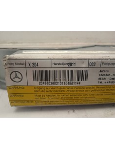 Recambio de airbag lateral trasero derecho para mercedes-benz clase glk (w204) glk glk 250 cdi 4-matic be (204.982) referencia O 2