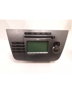 Recambio de sistema audio / radio cd para seat toledo (5p2) 1.9 tdi referencia OEM IAM 5P1035186B  