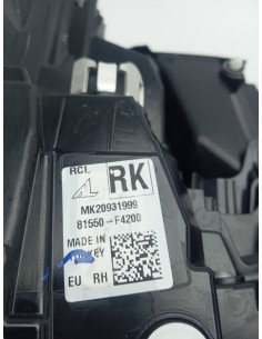 Recambio de piloto trasero derecho para toyota c-hr (ax2t) hybrid advance referencia OEM IAM 81550F4200   2