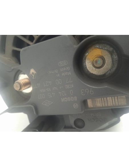 Recambio de alternador para renault laguna (b56) 1.8 16v rt referencia OEM IAM 0124415007  