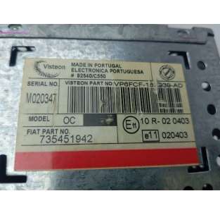 SISTEMA AUDIO / RADIO CD -... 2