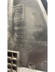 Recambio de faro izquierdo para renault modus 1.5 dci diesel referencia OEM IAM 085511151L   2