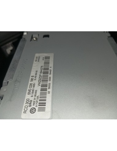 Recambio de sistema audio / radio cd para volkswagen golf plus (5m1) 1.9 tdi referencia OEM IAM 5M0035186B  