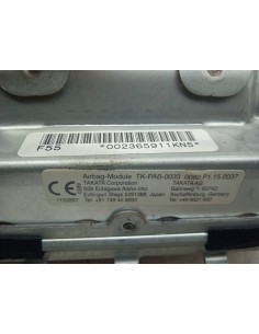 Recambio de airbag delantero derecho para toyota yaris active referencia OEM IAM TKPAB0033   2