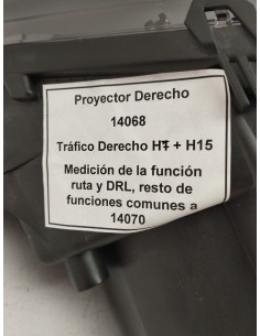 Recambio de faro derecho para volkswagen t5 transporter/furgoneta 2.5 tdi referencia OEM IAM    2