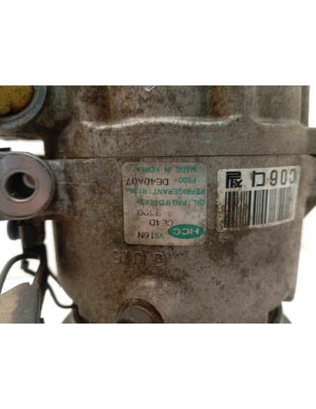 Recambio de compresor aire acondicionado para hyundai matrix (fc) 1.5 crdi cat referencia OEM IAM F500DE4DA7  