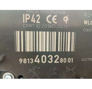 MODULO ELECTRONICO PEUGEOT... 2