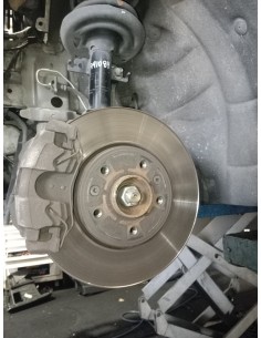 Recambio de mangueta delantera izquierda para renault scenic iii 1.5 dci diesel fap referencia OEM IAM 400150053R  