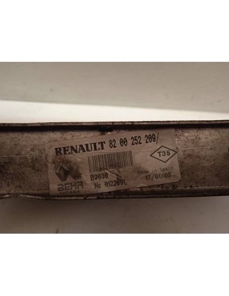 Recambio de intercooler para renault clio iii 1.5 dci diesel referencia OEM IAM 8200252209  