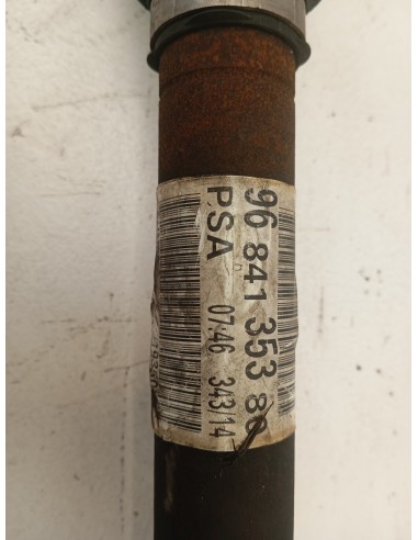Recambio de transmision delantera izquierda para peugeot 3008 referencia OEM IAM 9684135380  
