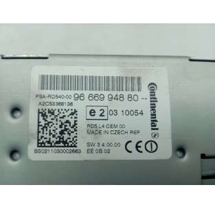 SISTEMA AUDIO / RADIO CD -... 2