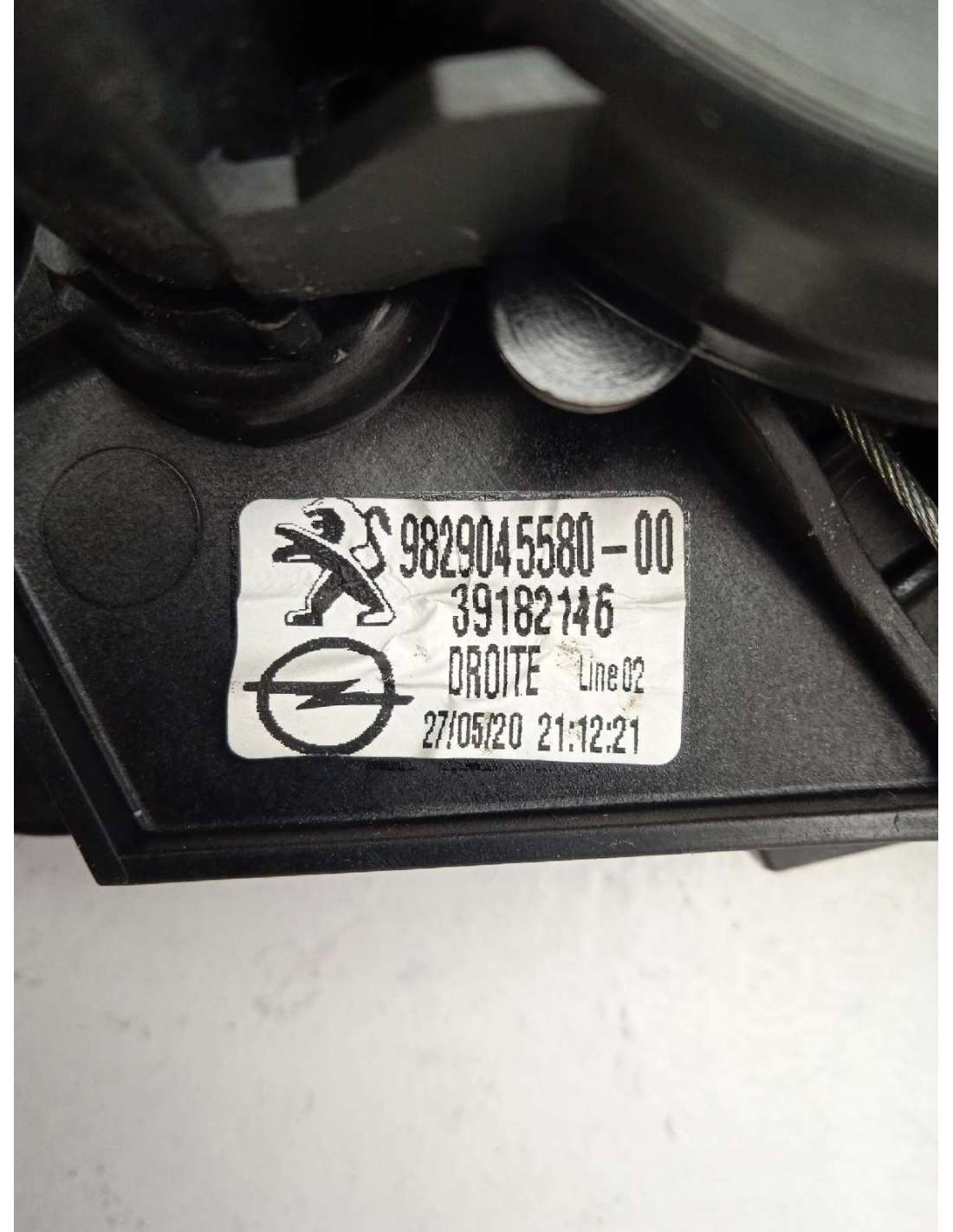 ELEVALUNAS TRASERO DERECHO - 827546 /... ELEVALUNAS TRASERO DERECHO - 827546 /...