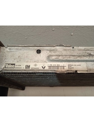 Recambio de intercooler para nissan primastar (x83) referencia OEM IAM 7700312903F  
