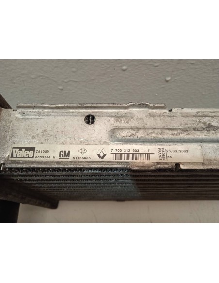 Recambio de intercooler para nissan primastar (x83) referencia OEM IAM 7700312903F  