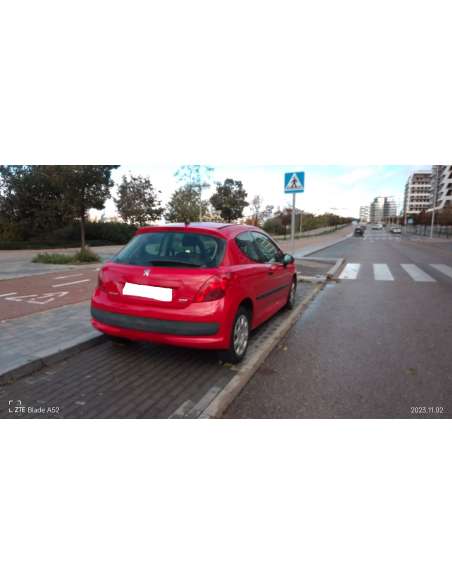 peugeot 207 del año 2007