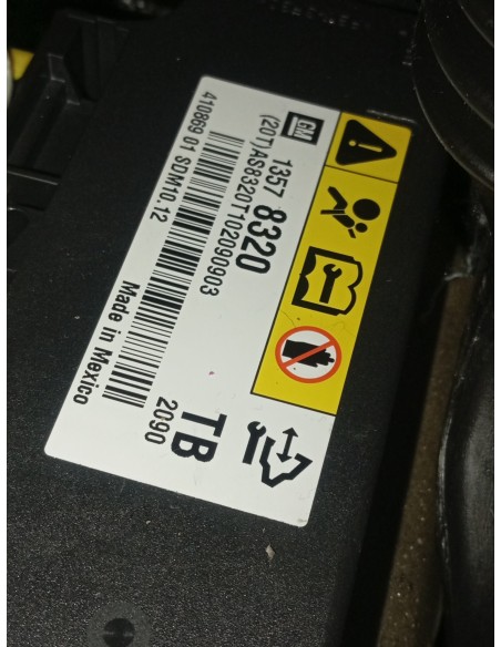 Recambio de centralita airbag para opel insignia berlina cosmo referencia OEM IAM 13578320  