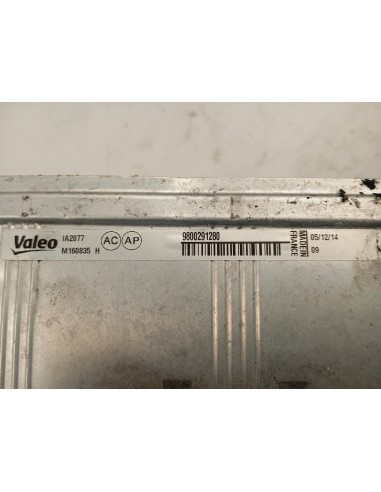 Recambio de intercooler para peugeot 3008 referencia OEM IAM 9800291280  