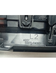 Recambio de aireador central para toyota c-hr (ax2t) hybrid advance referencia OEM IAM 55670F4060   2