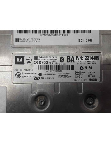 Recambio de modulo electronico para opel insignia berlina 2.0 16v cdti referencia OEM IAM 13314405  