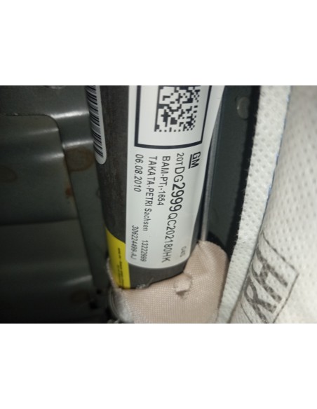 Recambio de airbag cortina delantero derecho para opel insignia berlina cosmo referencia OEM IAM 13222999  
