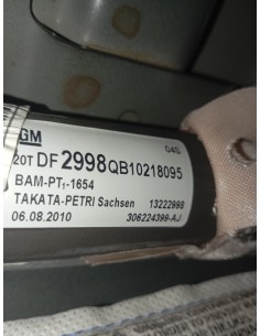 Recambio de airbag cortina delantero izquierdo para opel insignia berlina cosmo referencia OEM IAM 13222998   2