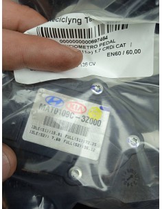 Recambio de potenciometro pedal para hyundai i40 1.7 crdi cat referencia OEM IAM MAT0109C3Z000   2