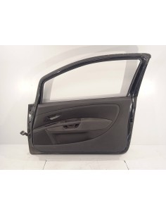 Recambio de puerta delantera derecha para fiat grande punto (199) 1.9 8v jtd cat referencia OEM IAM 51786754 COLOR NEGRO  2