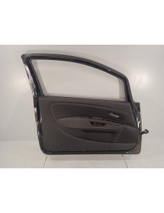 Recambio de puerta delantera izquierda para fiat grande punto (199) 1.9 8v jtd cat referencia OEM IAM 51786755 COLOR NEGRO  2