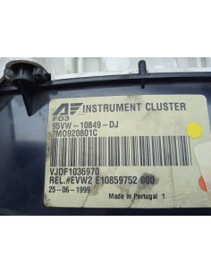 Recambio de cuadro instrumentos para ford galaxy (vx) 1.9 tdi cat referencia OEM IAM 7M0920801C 95VW10849DJ  2