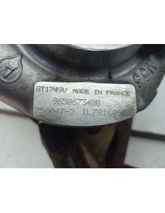 Recambio de turbocompresor para peugeot 307 break/sw (s2) 2.0 16v hdi fap cat (rhr / dw10bted4) referencia OEM IAM 9658673480   2