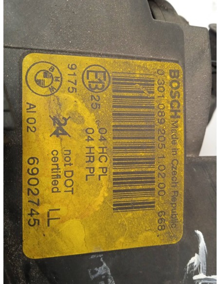 Recambio de faro izquierdo para bmw serie 3 touring (e46) 2.0 24v referencia OEM IAM 0301089205  