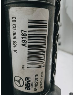 Recambio de radiador agua para mercedes-benz clase b (w245) b 180 (245.232) referencia OEM IAM A1695000303   2