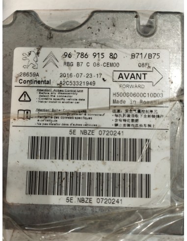 Recambio de kit airbag para ds 4 style referencia OEM IAM COMPLETO  