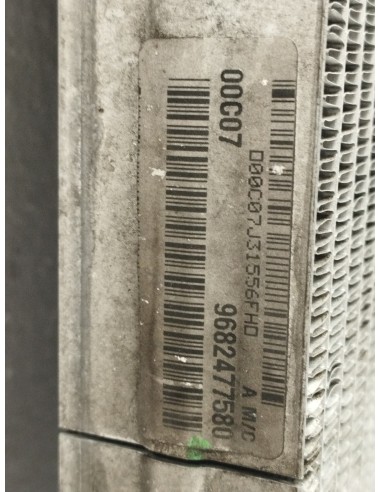 Recambio de radiador agua para ds 4 style referencia OEM IAM 9682477580  