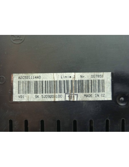 Recambio de cuadro instrumentos para skoda roomster (5j7) style referencia OEM IAM 5J0920810C V2822456 
