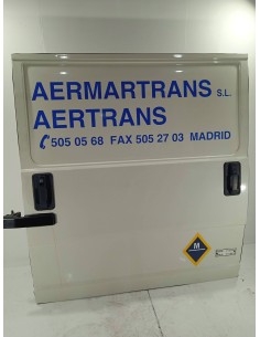 Recambio de puerta lat corr derecha para peugeot j5 caja cerrada (290) 2.5 diesel referencia OEM IAM  COLOR BLANCO 