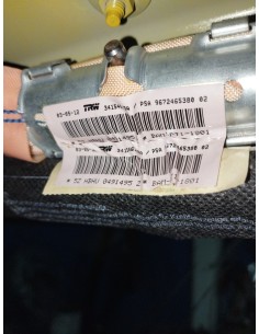 Recambio de airbag cortina delantero izquierdo para citroën ds3 style referencia OEM IAM 9672465380   2