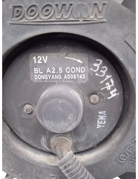 Recambio de electroventilador para kia sorento 2.5 crdi cat referencia OEM IAM A005143  