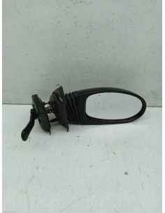 Recambio de retrovisor derecho para fiat seicento (187) 1.1 referencia OEM IAM 735250511 COLOR NEGRO MANUAL