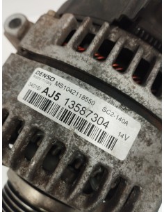 Recambio de alternador para opel astra k lim. 5türig dynamic referencia OEM IAM 13587304   2