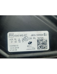 Recambio de faro derecho para jaguar e-pace se referencia OEM IAM J9C313W029EC   2