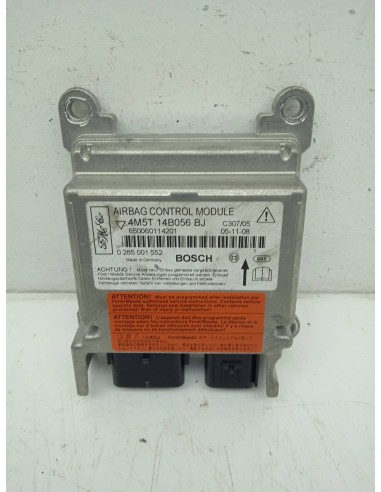 Recambio de centralita airbag para ford focus berlina (cap) 1.6 tdci cat referencia OEM IAM 0281001552  