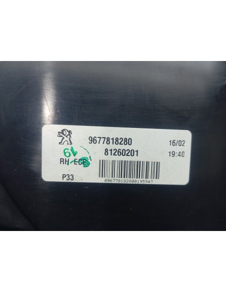 Recambio de piloto trasero derecho interior para peugeot 308 active referencia OEM IAM 9677818280  